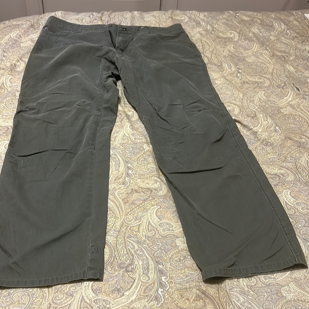 Men’s 38x32 Kuhl pant, vintage patina dye